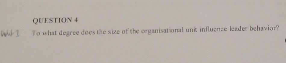 To what degree does the size of the