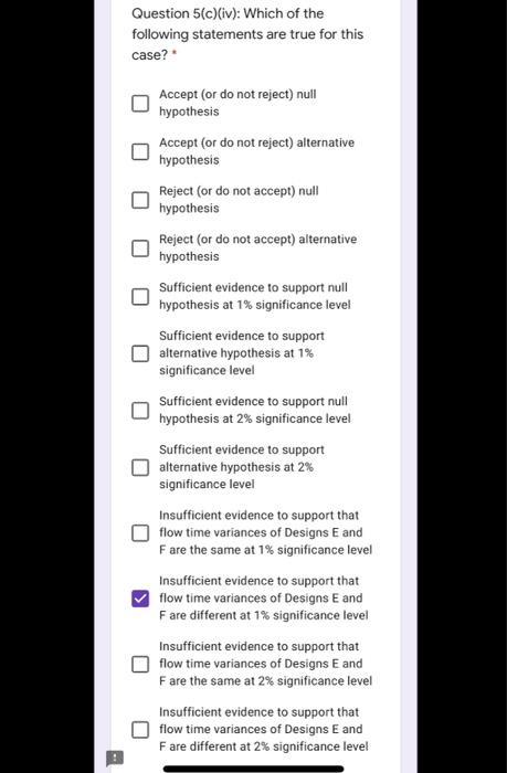 please ignore the ans i chose ! Question 5: In