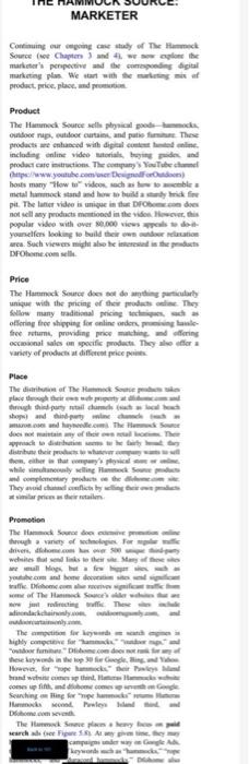 MARKETER Continuing our price of The Home Source