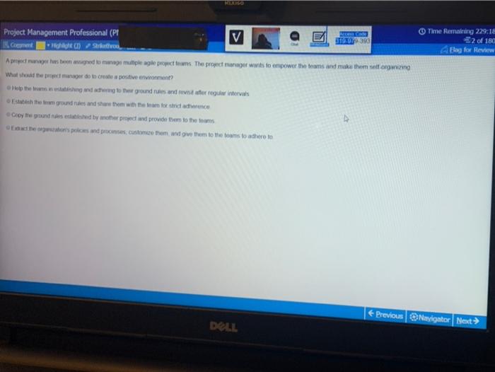 MO Time Remaining 229:16 2 of 180 Blog for Review