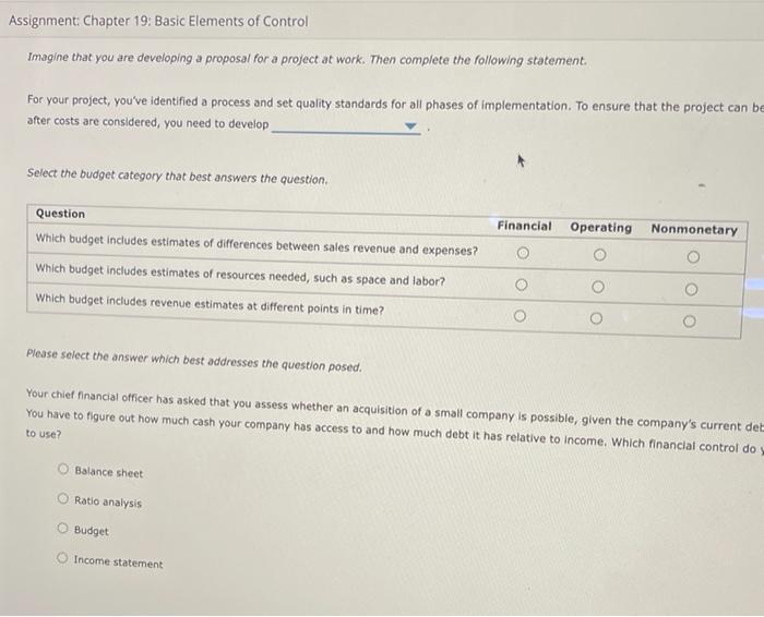 Imagine that you are developing a proposal for a