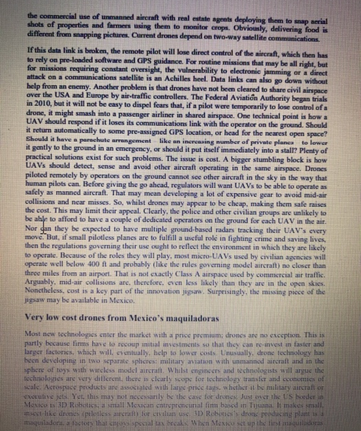 Pizza delivery with unmanned drones In the summer