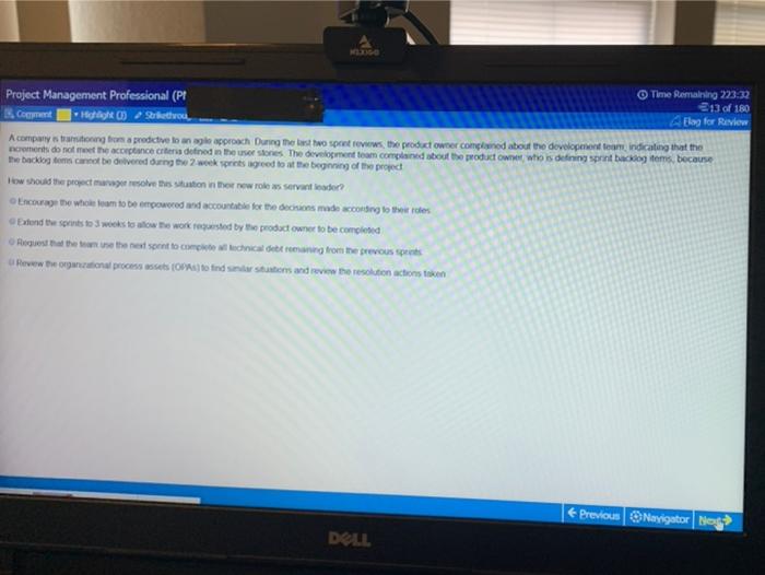 NEGO Time Remaining 223-22 Project Management