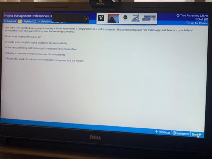 MIGO Time Remaining 228:44 Project Management