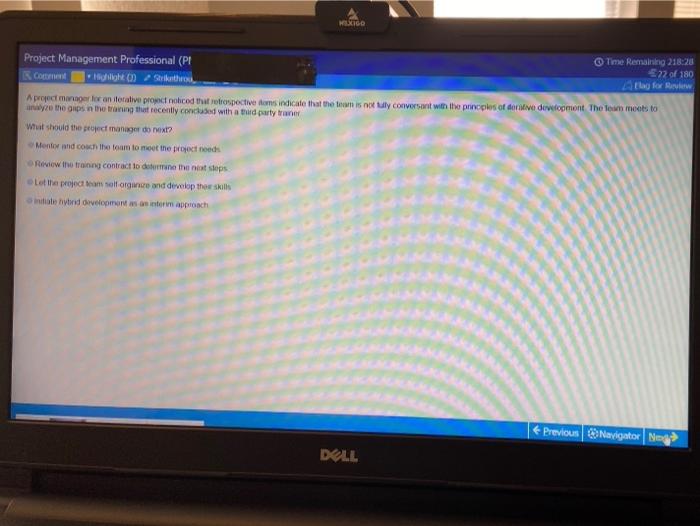 GO Time Remaining 218:20 Project Management