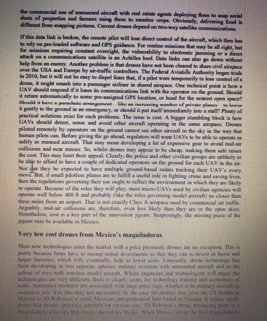 Pizza delivery with unmanned drones In the summer