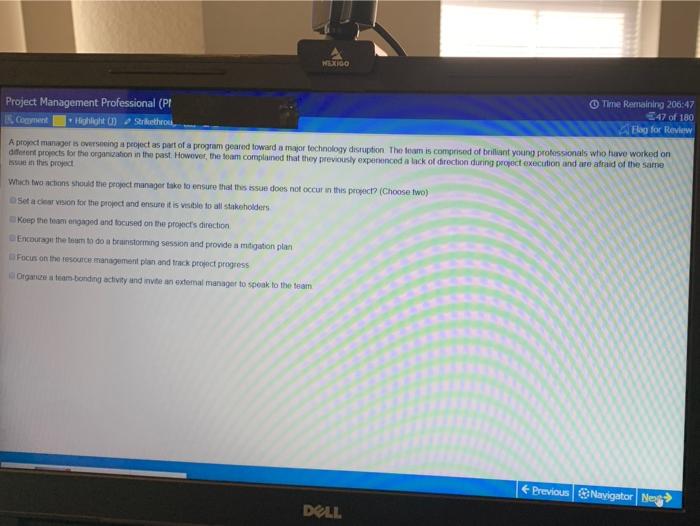 NEXO Project Management Professional (P! Time