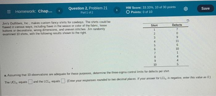 Question 2, Problem 21 Part 1 of 2 = Homework: