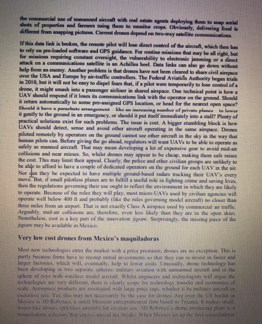 Pizza delivery with unmanned drones In the summer