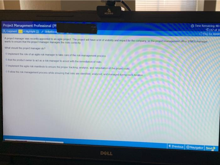 Time Remaining 48:- Project Management