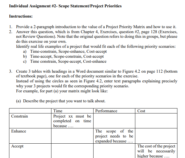 !!!!! *I ONLY WANT AN ANSWER FOR THE THIRD