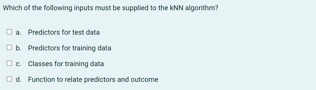 Which of the following will increase the