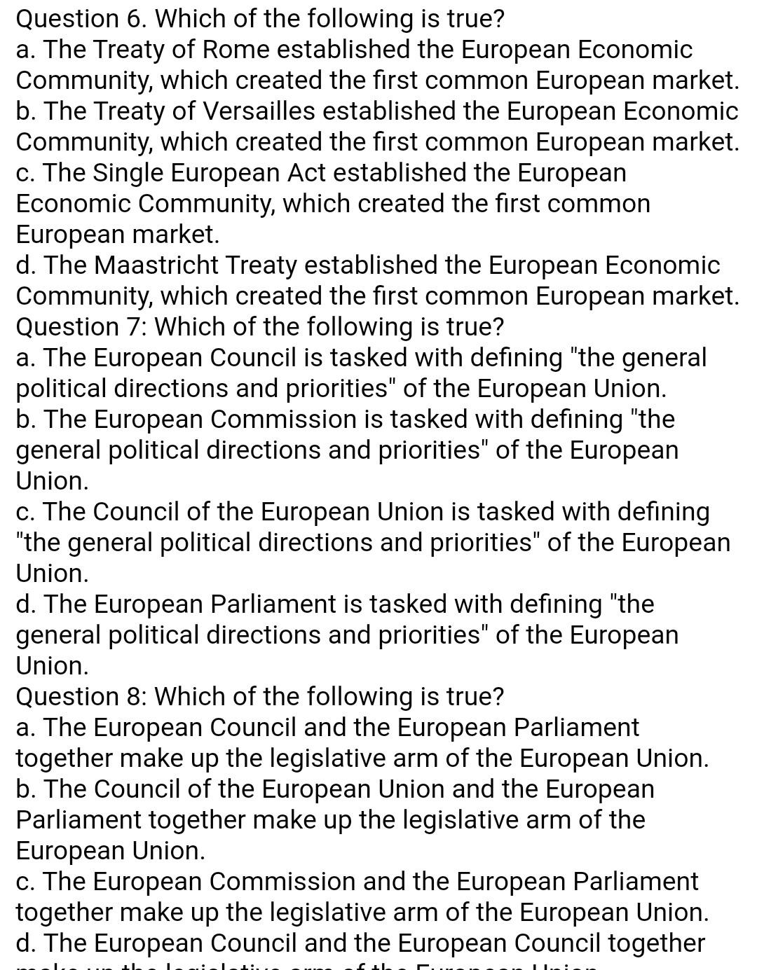 questions 5 MC international business law please