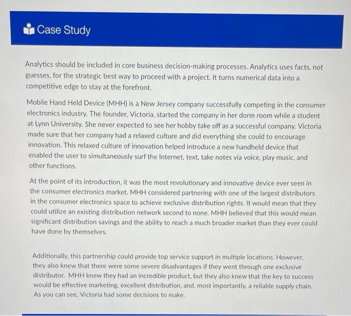 List at least two potential target markets for