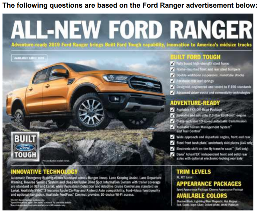 Question 1.1 Develop a means-end chain for the