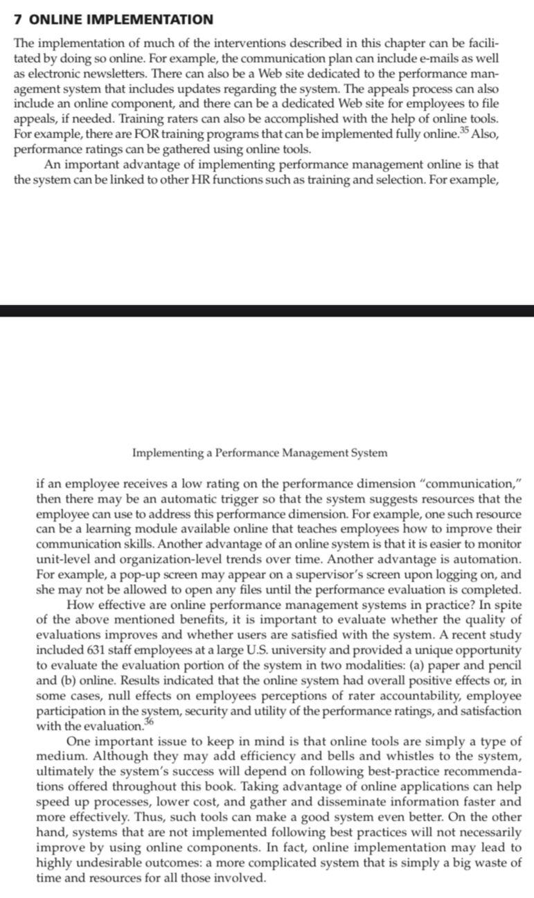 The HR department is preparing to implement a