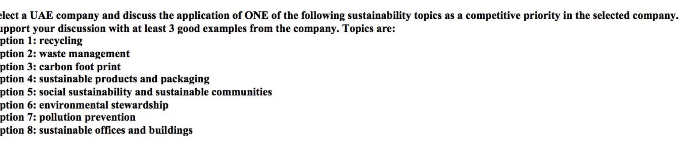 Subj: Supply chain management Please we need from