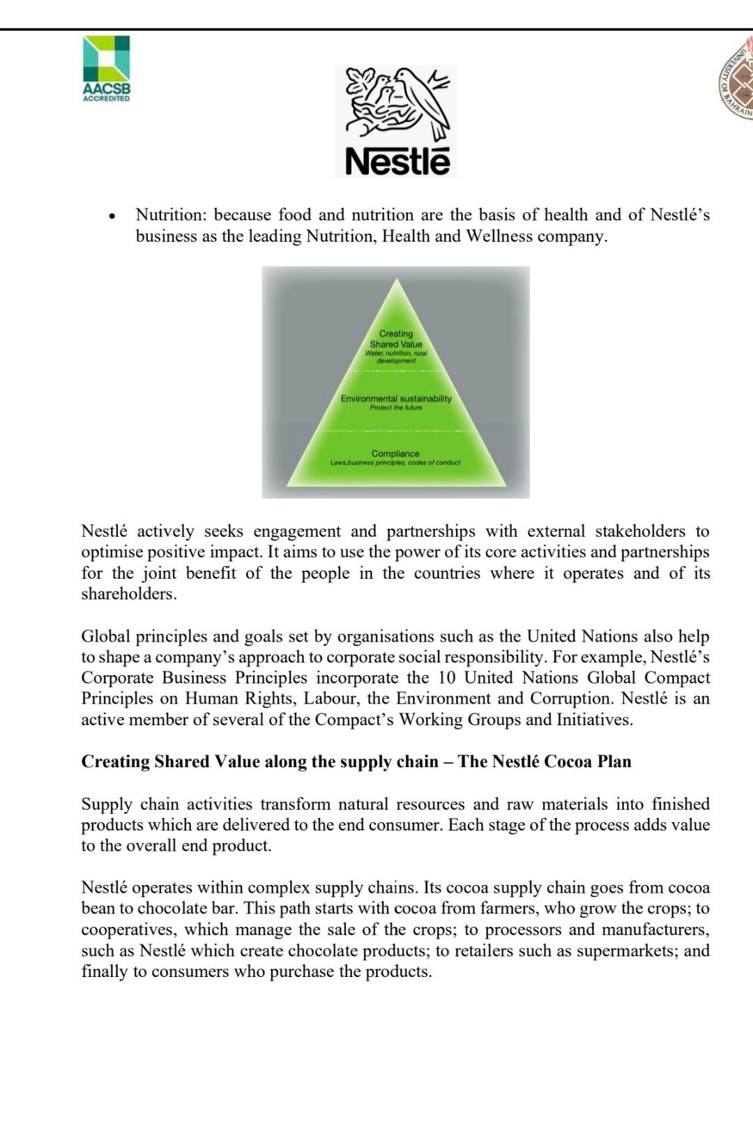 Students are required to read the case thoroughly