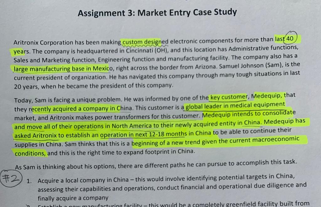 After reading the case study, what are the