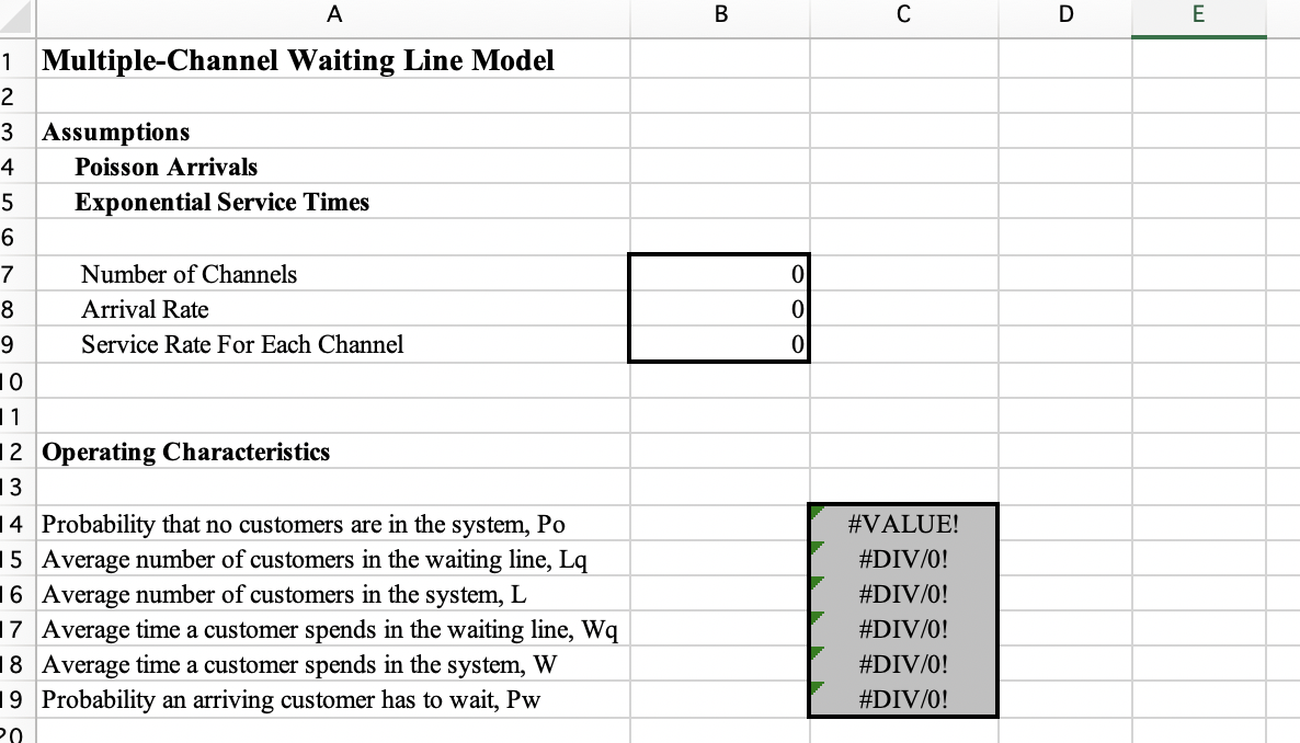 ****MY ONLY QUESTION IS WHAT DO I PUT INTO EXCEL
