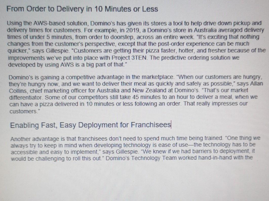 Can you please answer this case study. 2020 When