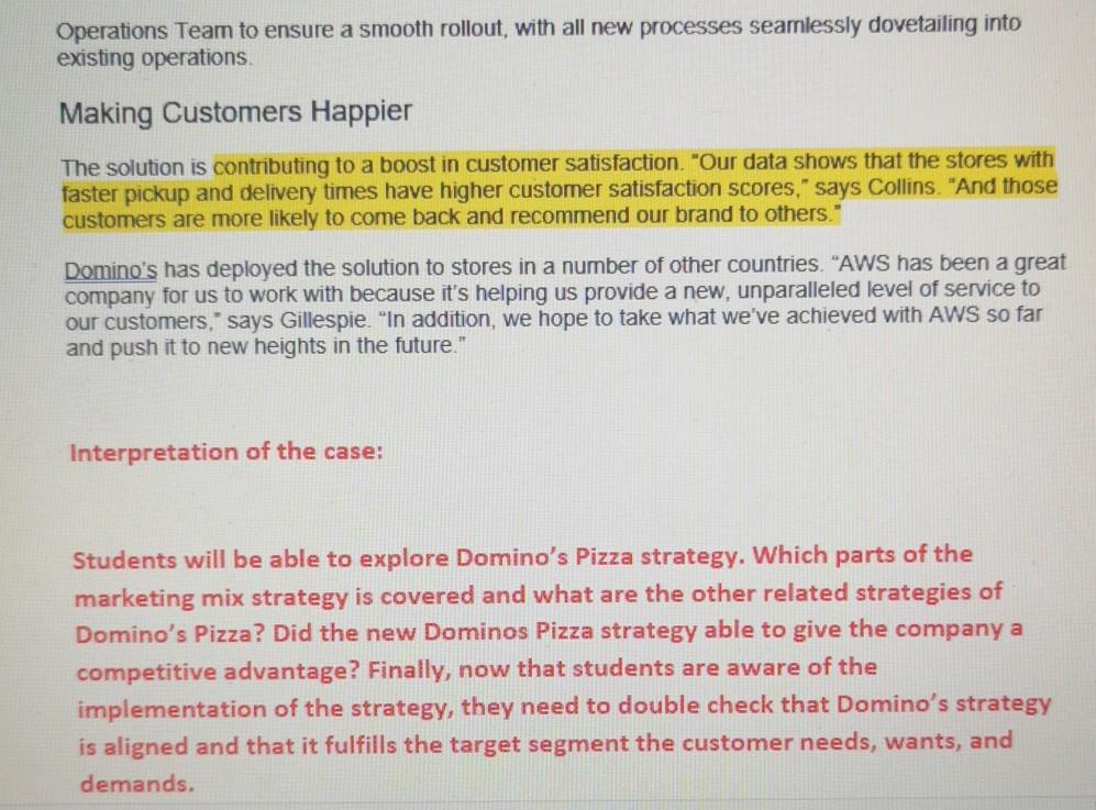 Can you please answer this case study. 2020 When