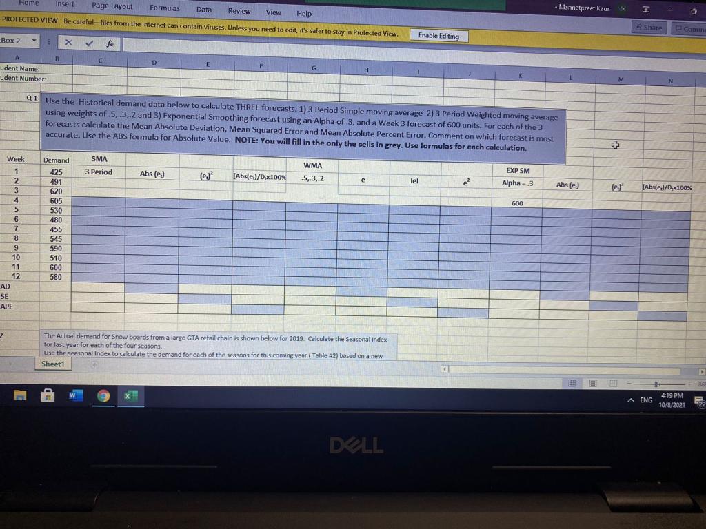 File Home Insert Page Layout Formulas Data Review