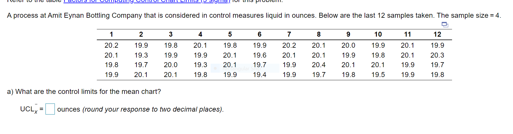 A process at Amit Eynan Bottling Company that is