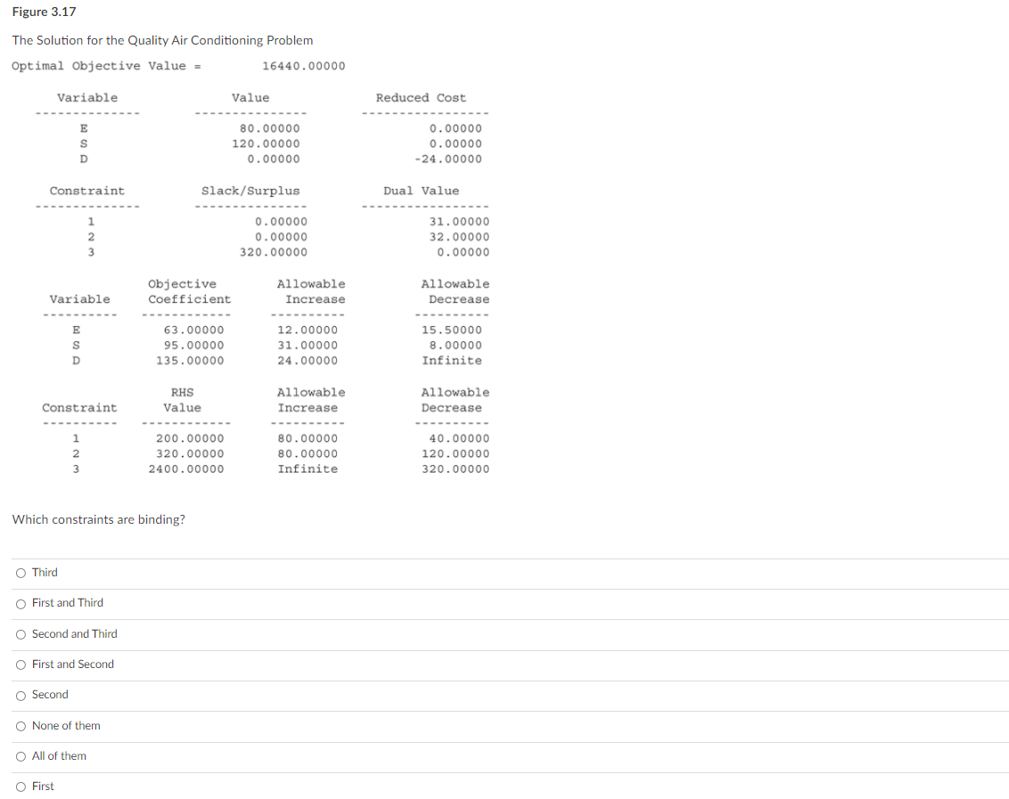 Textbook Question 12 - Quality Air Conditioning
