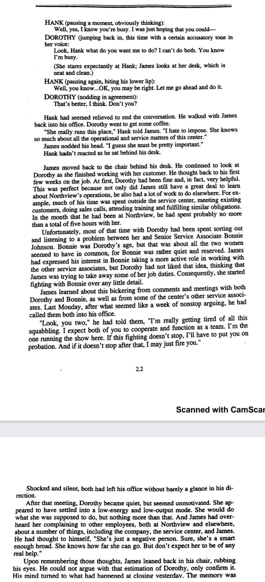 The young man glanced at the nameplate on his