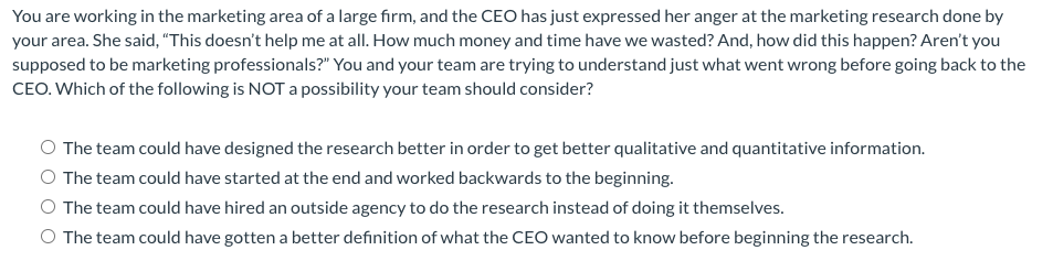 Which of the following is one of the major