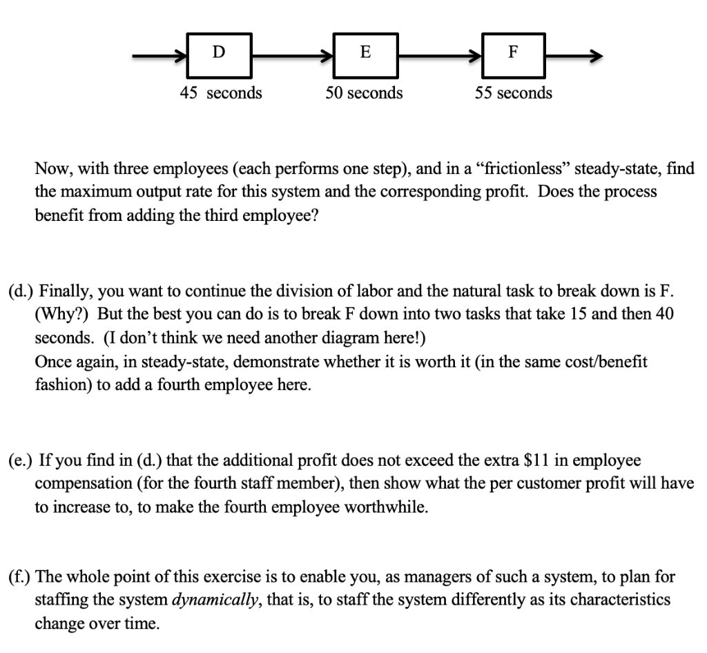 This problem involves a cost-benefit process
