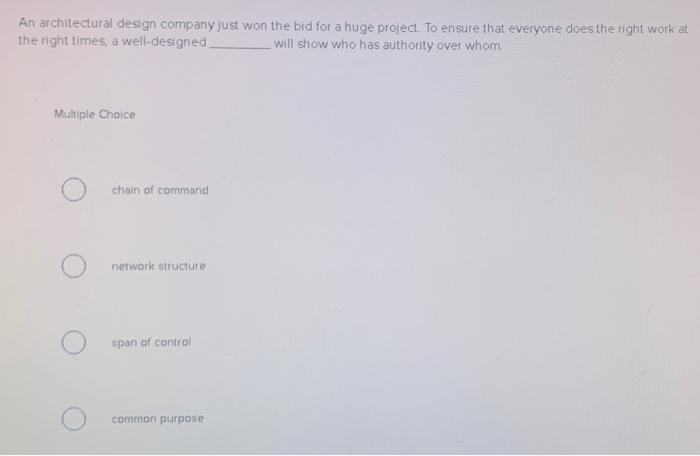 An architectural design company just won the bid