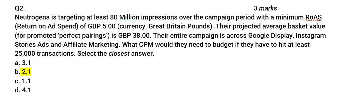 NEED THE ANSWER ASAP WITH WORKING AND STEPS Q2. 3