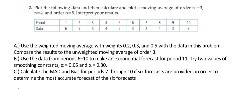 Please show how to solve parts A,B,C on paper 2.