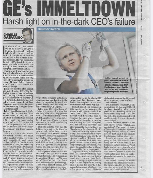 Read the attached article recently published by