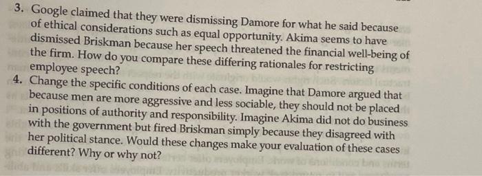 answer all questions DISCUSSION CASE: Freedom of