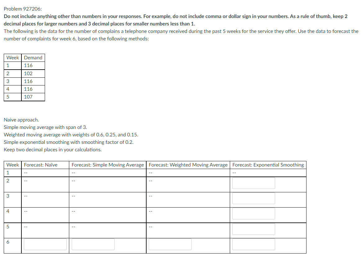 Problem 835110: Do not include anything other