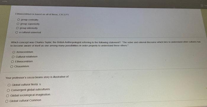 - then is hased all of these, EXCEPT group cry o