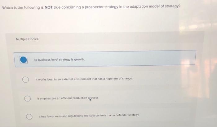 Which is the following is NOT true concerning a