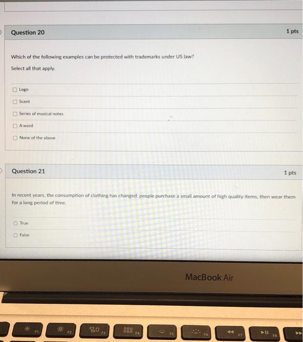 The logo that identifies a business D Question 18