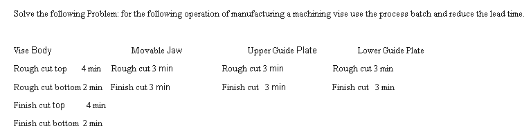Solve the following Problem: for the following