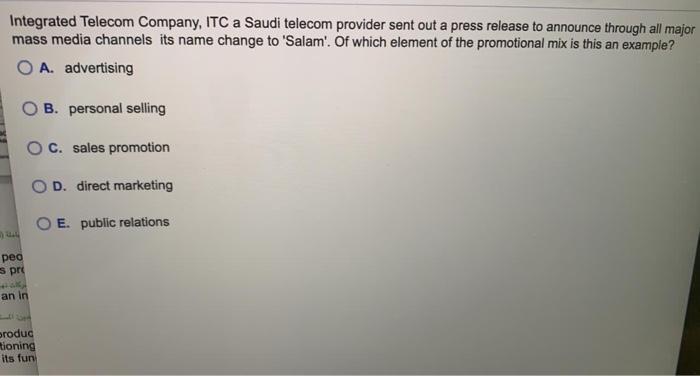 Integrated Telecom Company, ITC a Saudi telecom