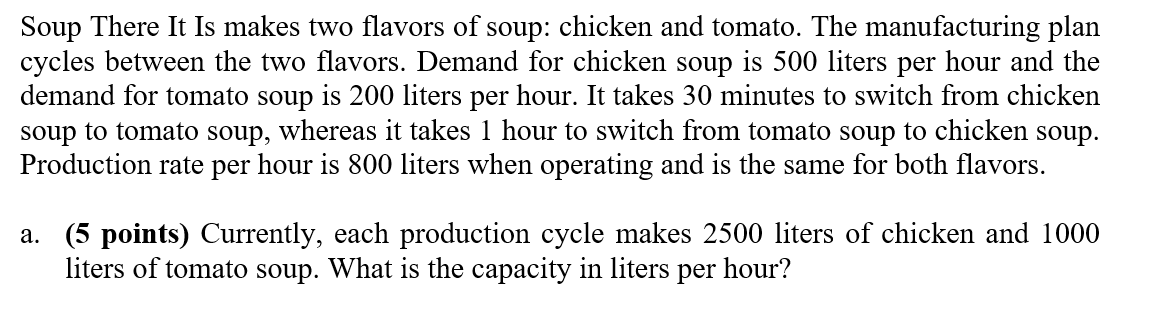 Soup There It Is makes two flavors of soup: