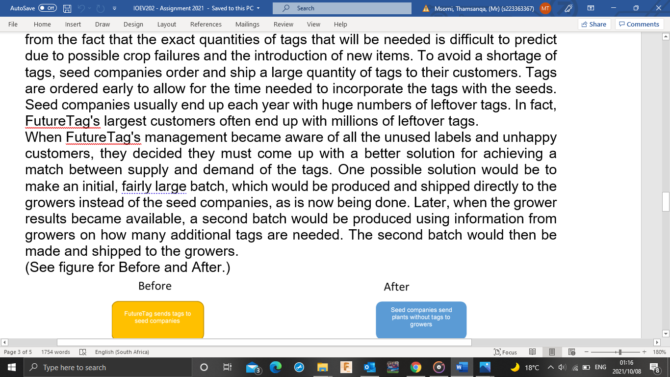 AutoSave Off TOEV202 - Assignment 2021 - Saved to