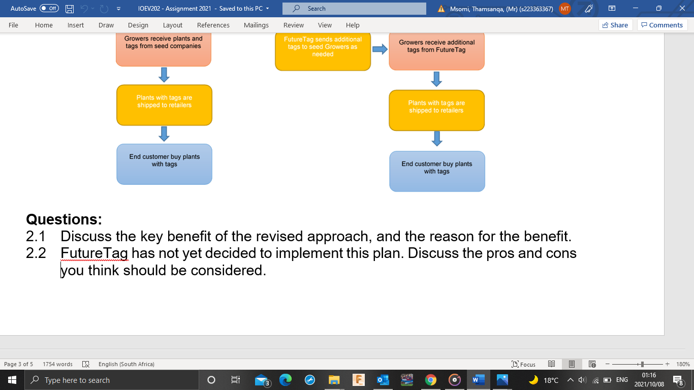 AutoSave Off TOEV202 - Assignment 2021 - Saved to