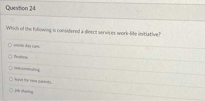 asap Question 24 Which of the following is