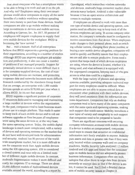 Just about everyone who has a smartphone wants to