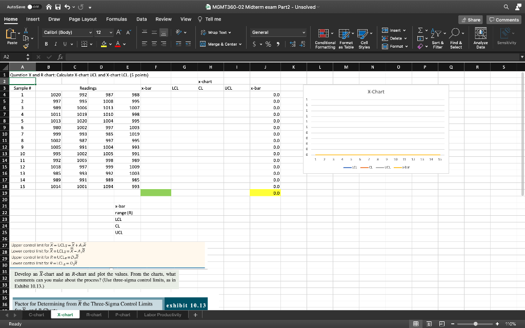 AutoSave OIF OFF $ MGMT360-02 Midterm exam Part2