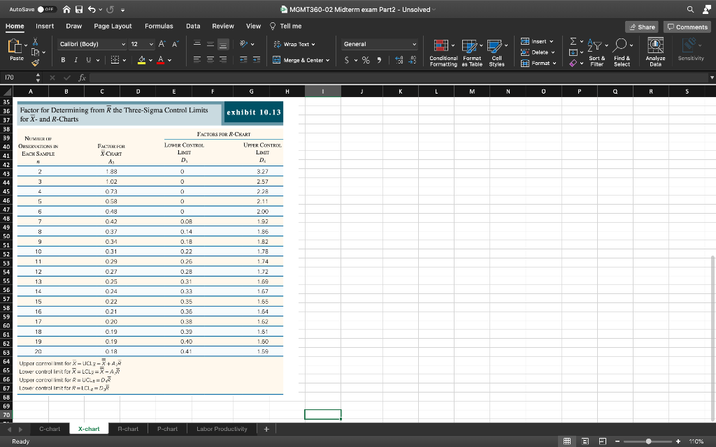 AutoSave OIF OFF $ MGMT360-02 Midterm exam Part2